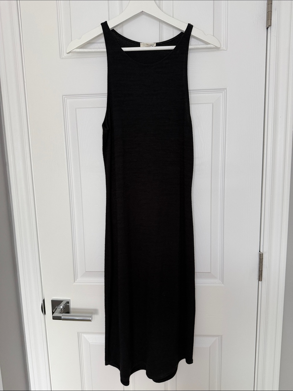 Wilfred Black Sleeveless Maxi Dress